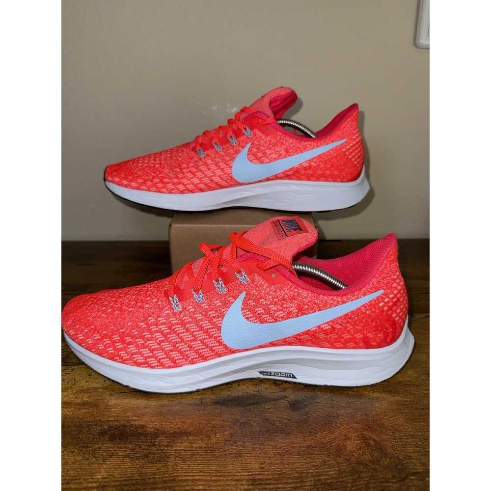 Nike Zoom Pegasus 35 Men 12.5 Sneakers Running Shoes Bright Crimson Trainers